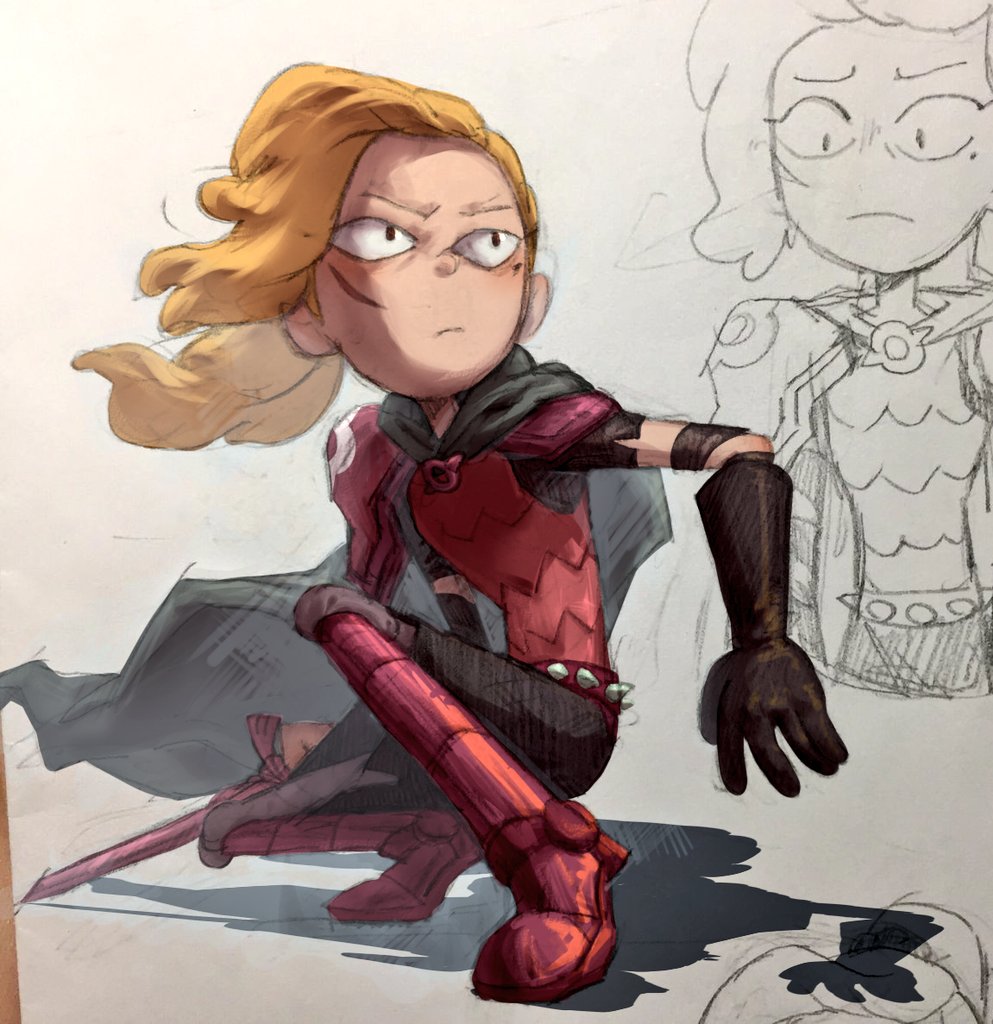 Hmy_fish's tweet photo. Sasha！
#amphibia #SashaWaybright https://t.co/BUyMtwB91x