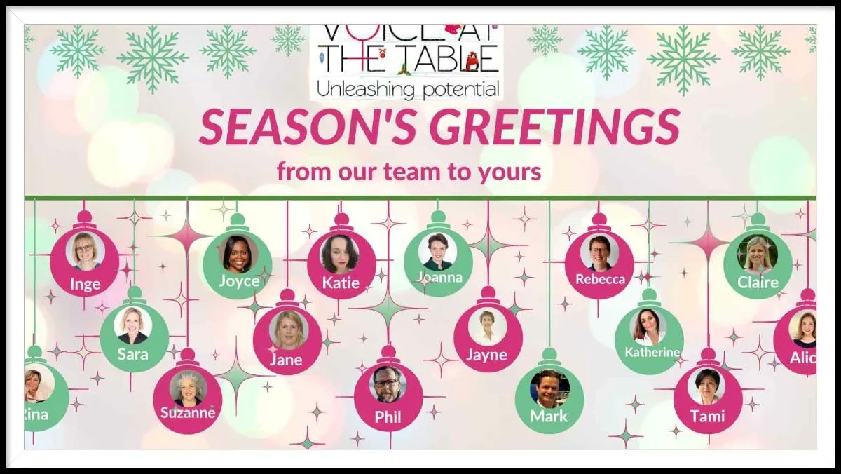 It's been an amazing year! 
We have loved working with you, and look forward to partnering with you again in 2023 as you continue your Diversity and Inclusion journey. 
We hope you take a much-needed break to enjoy the festive season and spend time with friends and family.