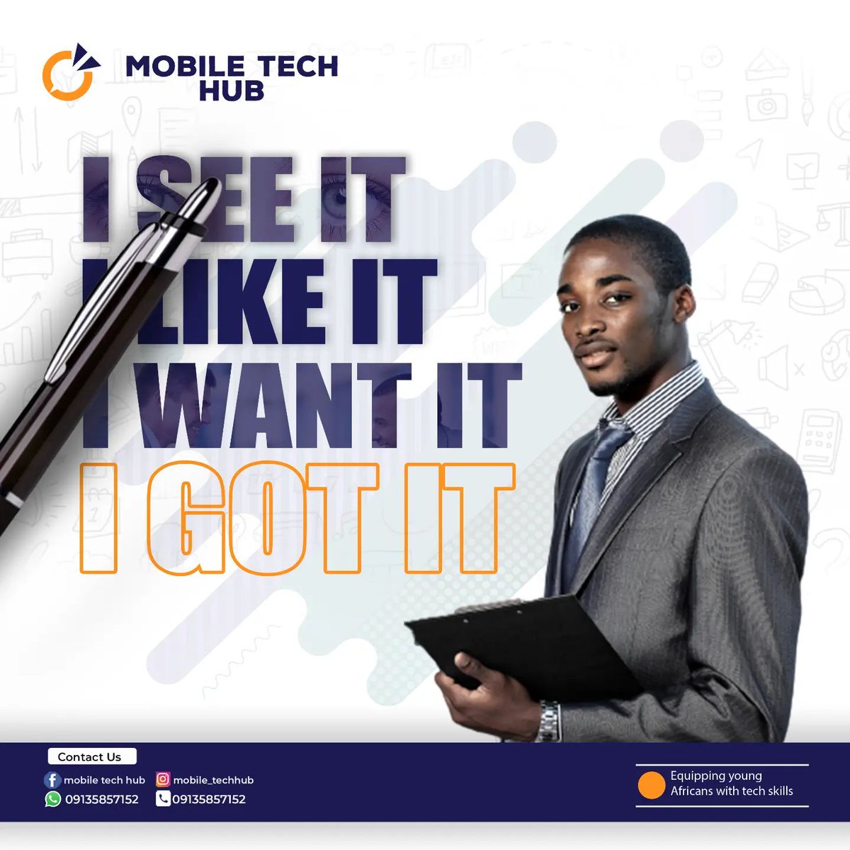 MTHAfrica's tweet image. Step into the new week with the &quot;I CAN&quot; attitude.
There&apos;s truly no limit to what you can achieve!

#mobiletechhub #tech #techie