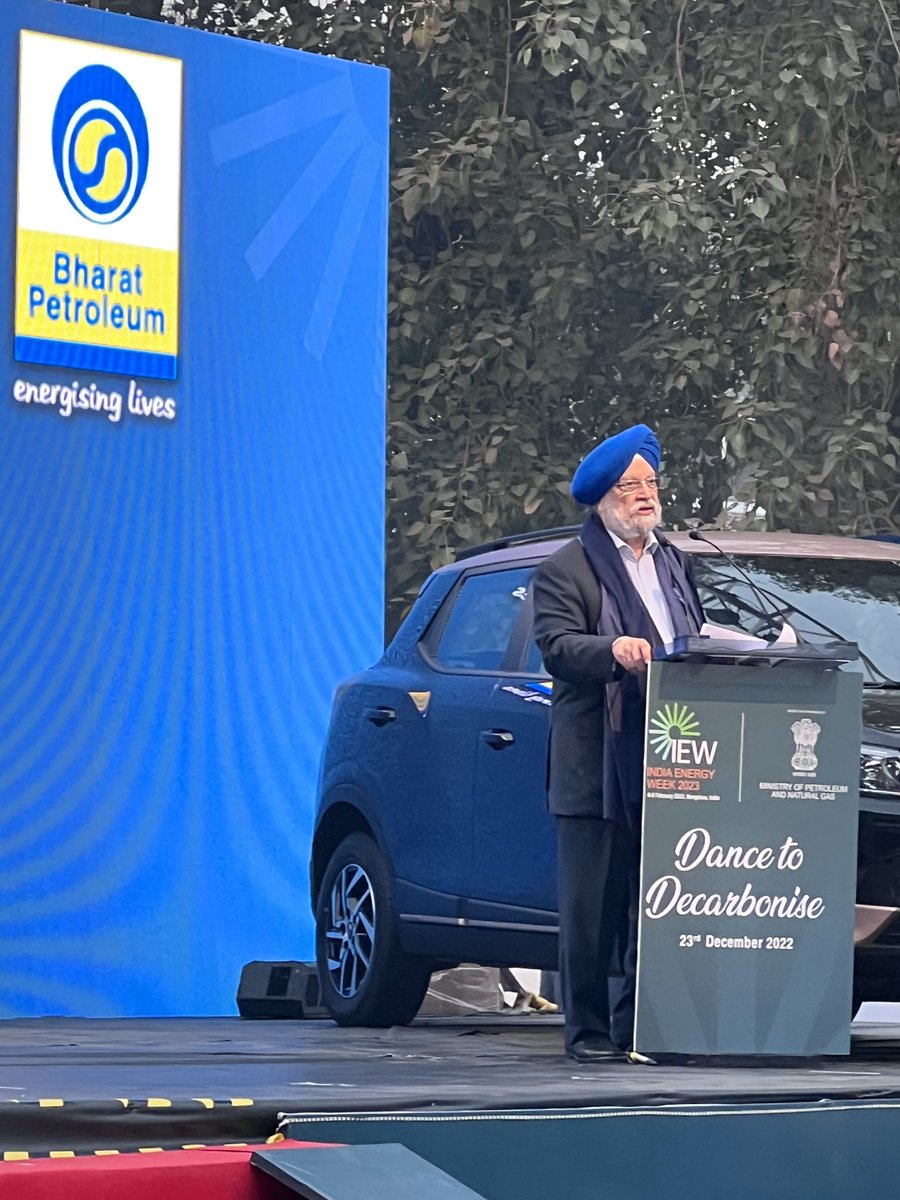 Bharat Petroleum (@bpclimited) on Twitter photo "Fuel of the future is #greenhydrogen " - Hon'ble Minister Sh <a href="/HardeepSPuri/">Hardeep Singh Puri</a>
<a href="/g20org/">G20 South Africa</a> <a href="/IndiaEnergyWeek/">IndiaEnergyWeek</a> #DanceToDecarbonise m "Fuel of the future is #greenhydrogen " - Hon'ble Minister Sh <a href="/HardeepSPuri/">Hardeep Singh Puri</a>
<a href="/g20org/">G20 South Africa</a> <a href="/IndiaEnergyWeek/">IndiaEnergyWeek</a> #DanceToDecarbonise m