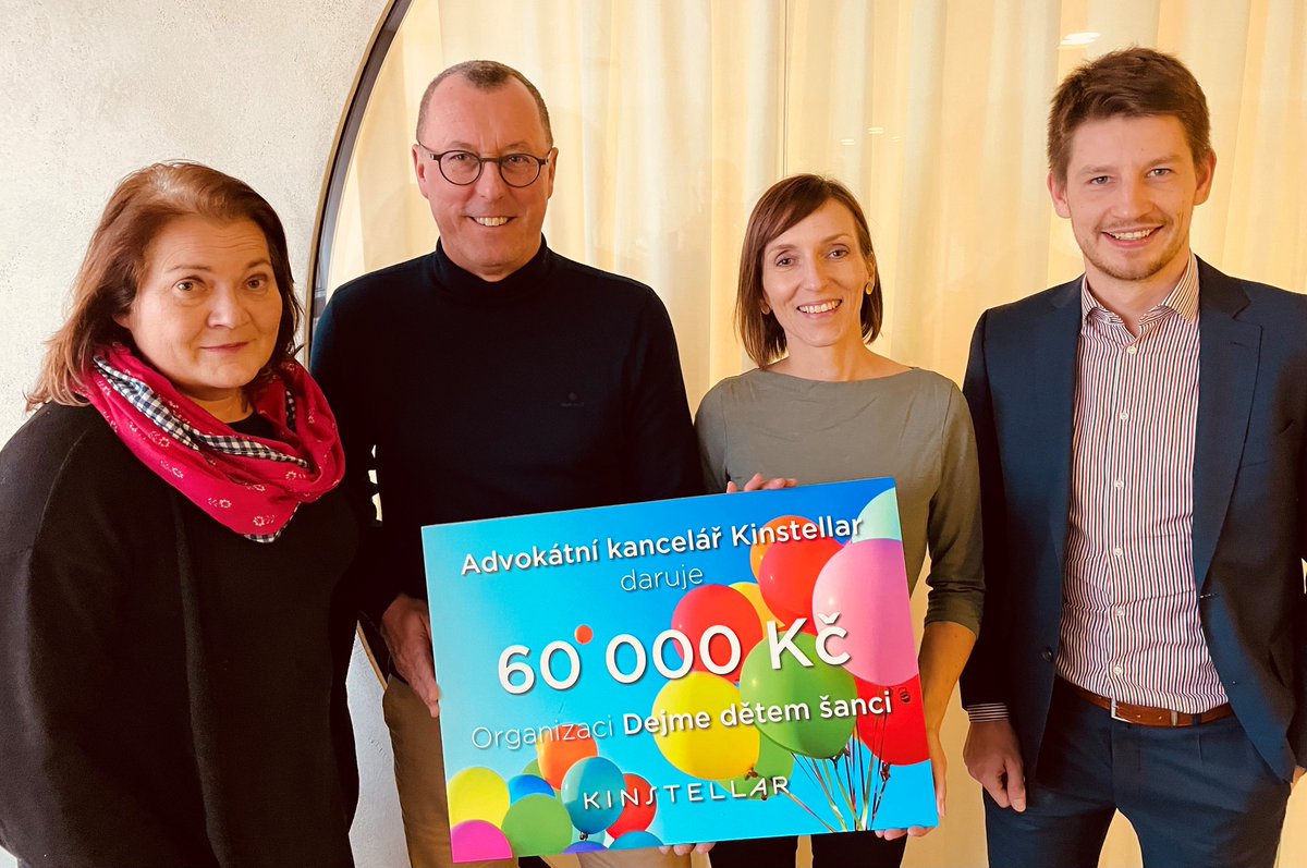 🎉 Let’s give children a chance
🌟 We are a proud supporter of DEJME DĚTEM ŠANCI o.p.s. (LET'S GIVE CHILDREN A CHANCE), a non-profit organisation in the Czech Republic that provides comprehensive help for children and young people from children's homes
#wecare