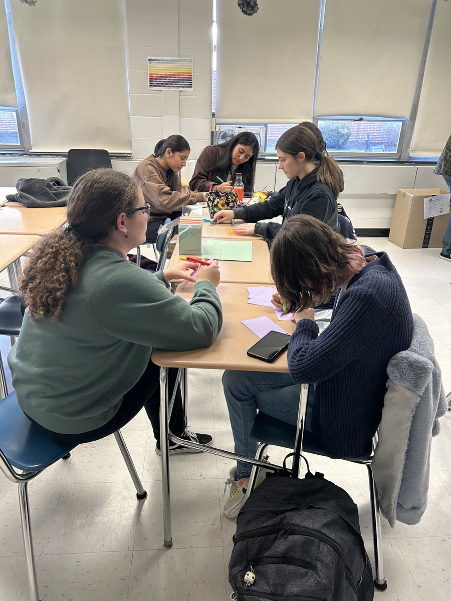 For our December service project, we were able to donate 73 coats to a non-profit in Toms River dedicated to helping those in need. This paired perfectly with our December novel Little Women. Like the March family, we spread generosity and kindness by helping our community!