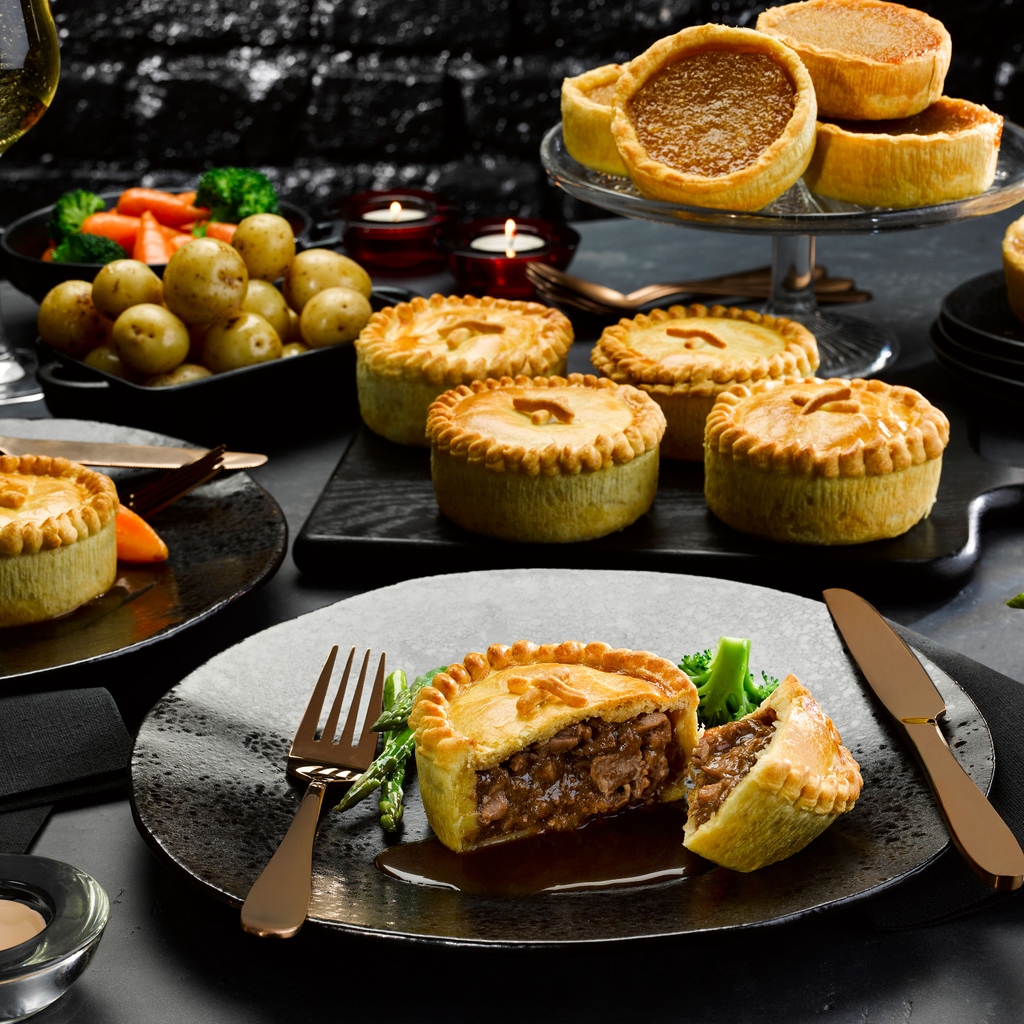 TurnersPies's tweet photo. Have you thought about New Years yet? 

We have our Pies by Post 12 Individual Pie pack which is perfect OR head to our Turner’s Pies website to order a catering sized pie.

#newyear #newyearfood #festivefood #piesbypost #turnerspies https://t.co/CunVKFuDE3