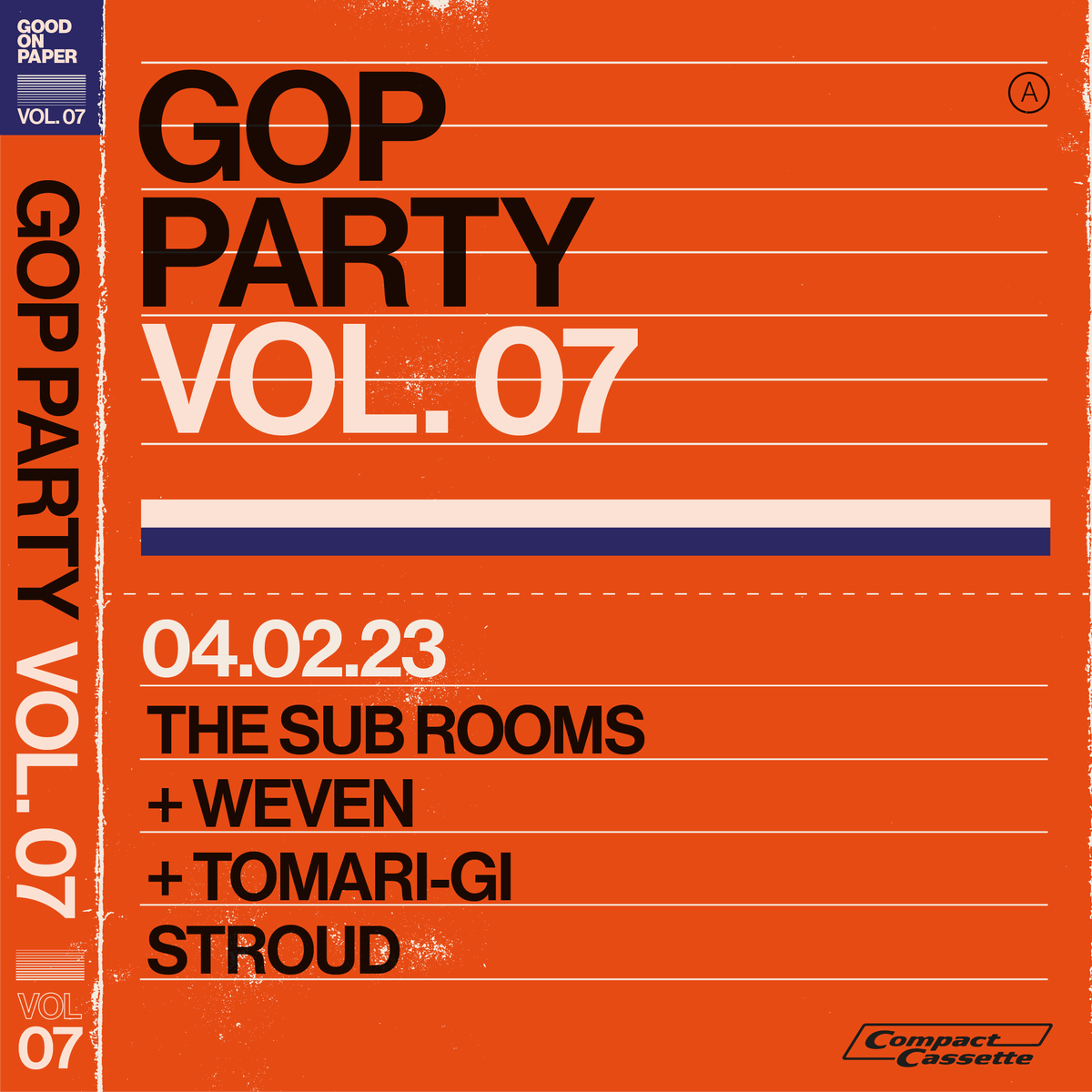GoodOnPaper_'s tweet photo. AND HERE IT IS...Lineup and venue additions for the 7th Good On Paper Party taking place across three venues in the centre of Stroud ft @AnnaHMeredith @cosmosheldrake @Yamayamamusic #orburycommon @the_stone_club w/ @BossMorris_ @XantheFuller and lots more...! https://t.co/K3cgLH2T2i