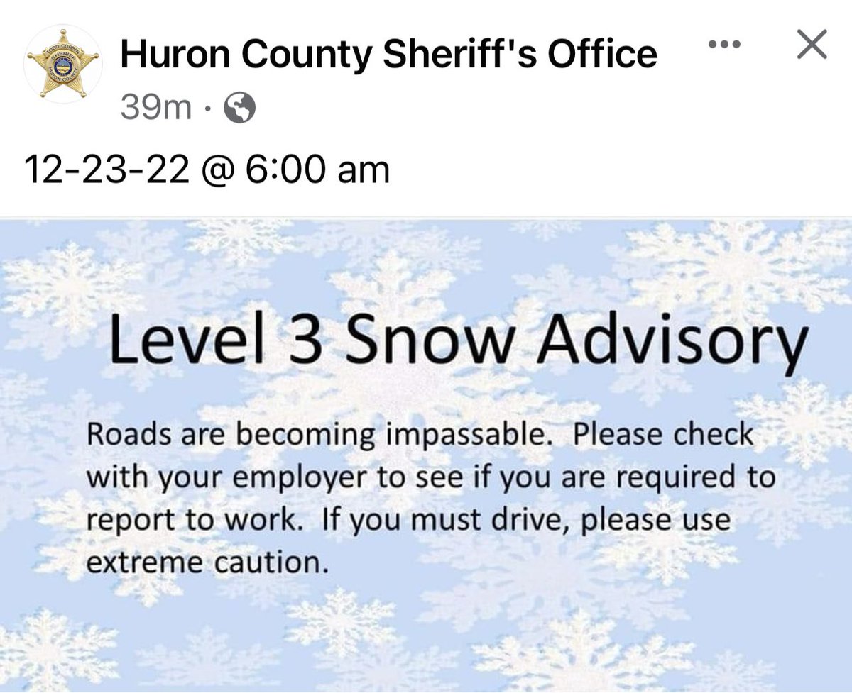 debschaffer's tweet photo. .@BetsyKling  Huron County is now a Level 3. https://t.co/3ObEjZ7NjM