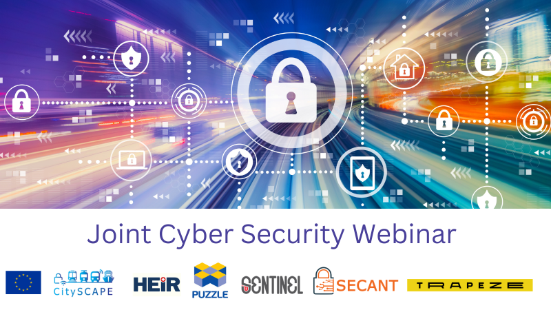 cyberwatchingeu's tweet photo. On 19.01.2023 join the free #webinar on #cybersecurity to know more about opportunities to increase your #cybersecurityposture coming from @EuCityscape @h2020_heir @SecantProject @SentinelH2020 @trapeze_eu @H2020Puzzle! See full programme and register: https://t.co/JmaiRCAetp https://t.co/W4RfPVFtoD
