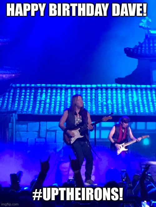 Happy Birthday to Dave Murray of !
He s a Beast 