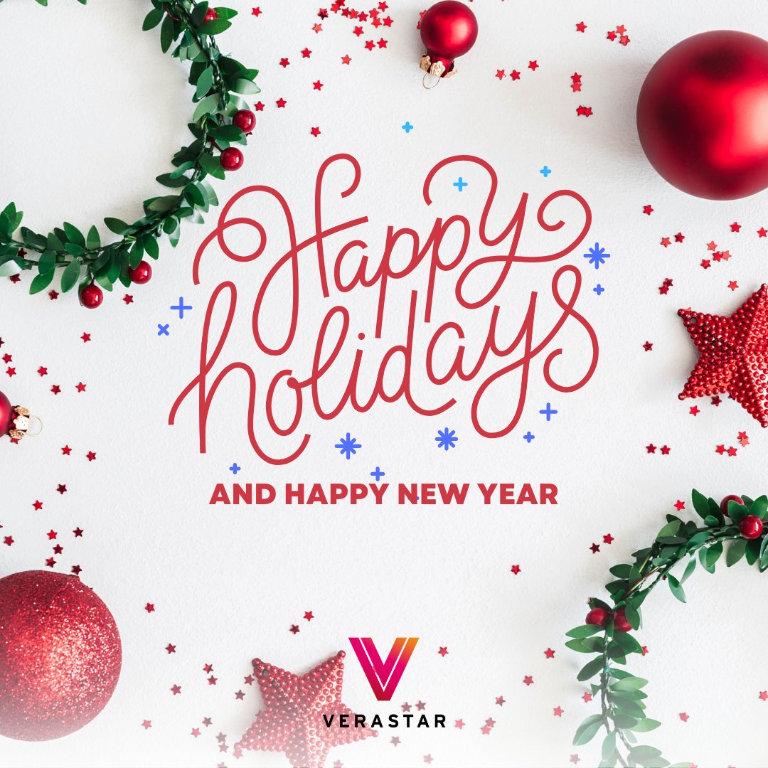 From all of us at here at Verastar, we’d like to thank our customers and colleagues for your continued support this year. ❤

We’re looking forward to sharing an inspirational 2023 and beyond!

Happy Holidays! 🎄❄