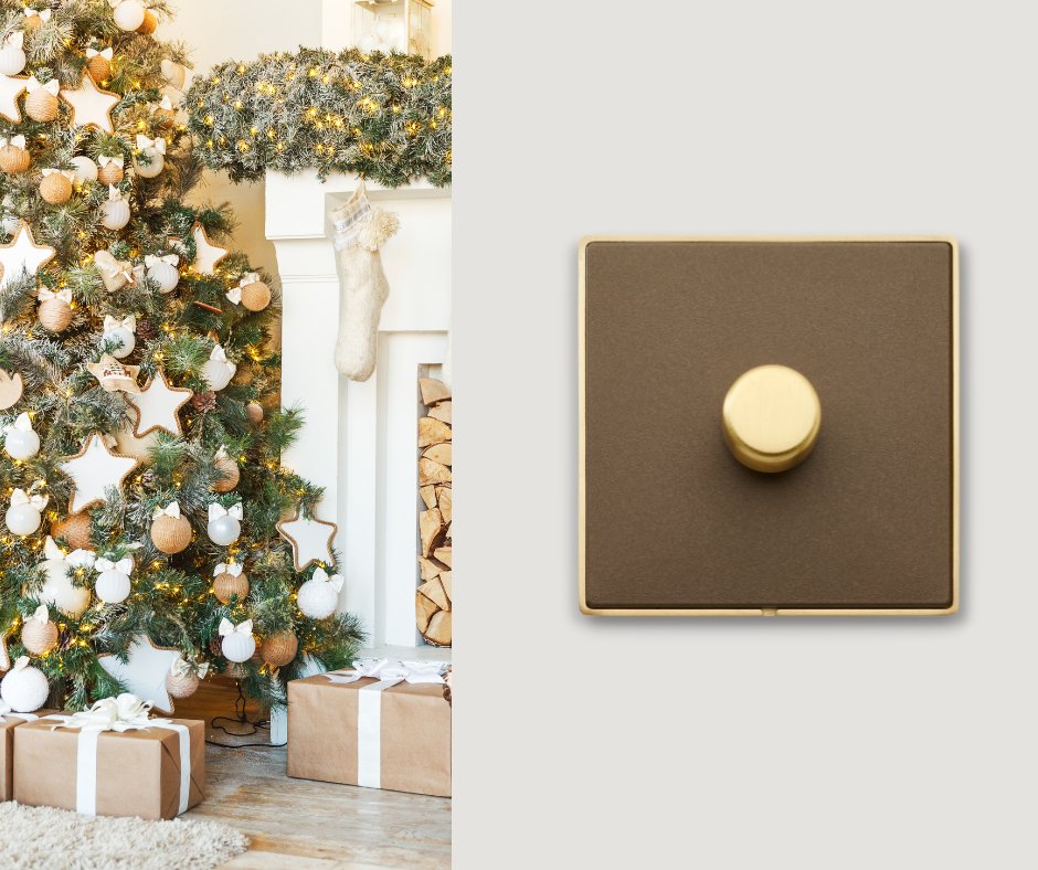 We hope you all have a wonderful Christmas and New Year. See you in 2023!🎄 

🔎 Linea-Duo CFX, Polished Brass &amp; Richmond Bronze
#hamiltonlitestat #switchesandsockets #highend #metalfinishes #bronze #interiordesign #interiorinspo #luxury #christmas #newyear #2023