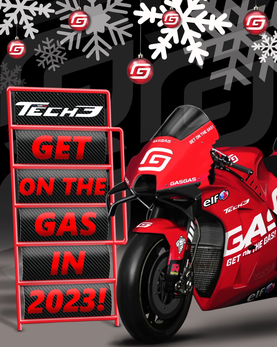 Happy holiday to all of you guys✨🎅🏼

As a new adventure in red awaits us in 2023, we would like to thank you for your support in 2022, which never went unnoticed. We hope that you are ready for next year, because we are so ready to 𝘎𝘌𝘛 𝘖𝘕 𝘛𝘏𝘌 𝘎𝘈𝘚! 

Tech3 Family♥️