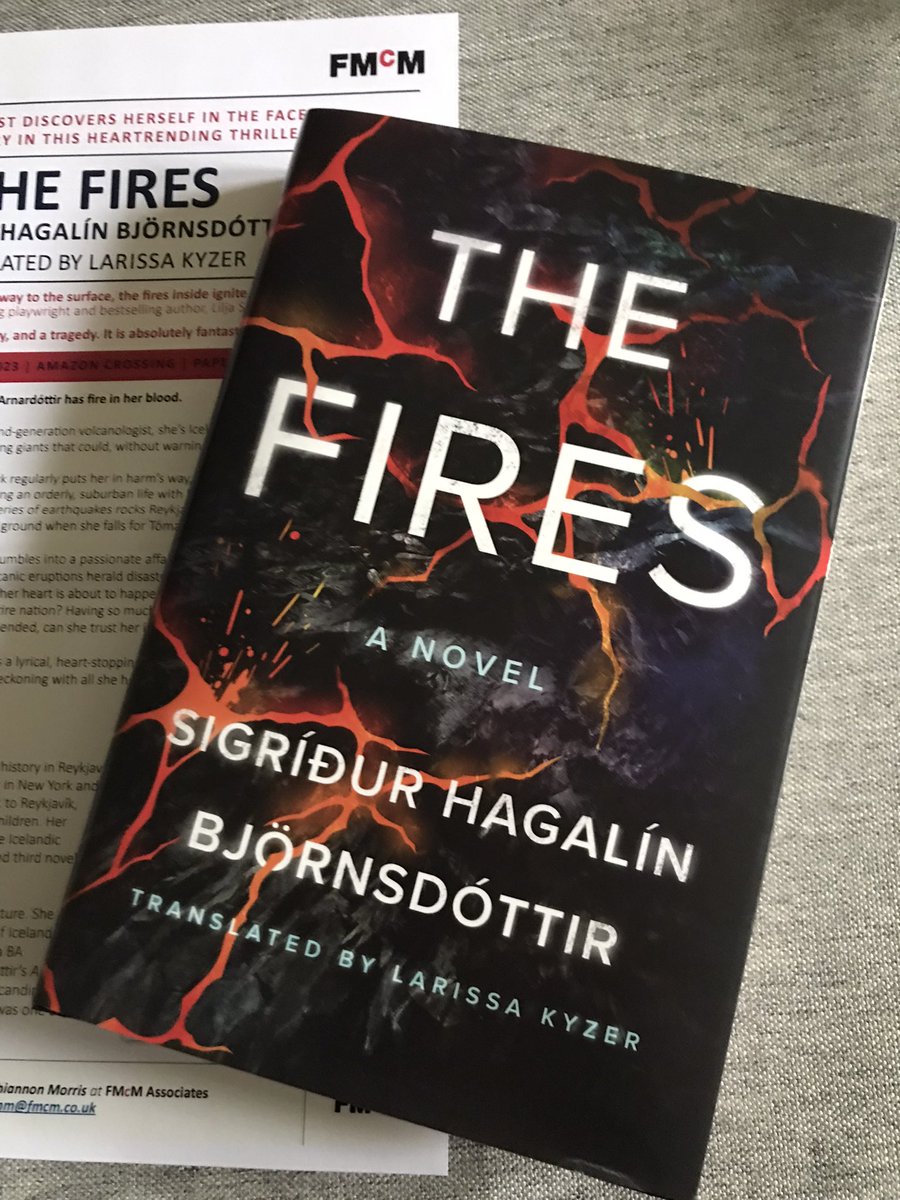 jan_is_reading's tweet photo. 📚 BOOK POST 📚
Thank you @FMcMAssociates for this very eye catching hardback of #TheFires by Sigrídur Hagalín Björnsdóttir
I’m looking forward to reading it and joining the blog tour on 30th January 🔥
#BookPost #BookTwitter https://t.co/lBTfSIq7da