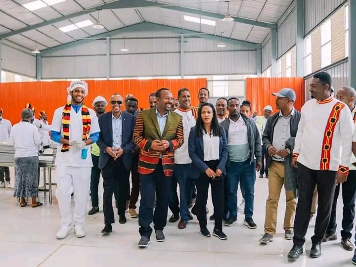 aa_prosperity's tweet photo. "Together with First Lady Zinash, we have inaugurated the Wolaita Sodo Flour and Bread Factory, which is part of the Office of the First Lady’s many pro-poor initiatives and a pathway to aspirations to make #Ethiopia a regional and continental bread basket."
- PM Abiy Ahmed https://t.co/VTENp3gjqq