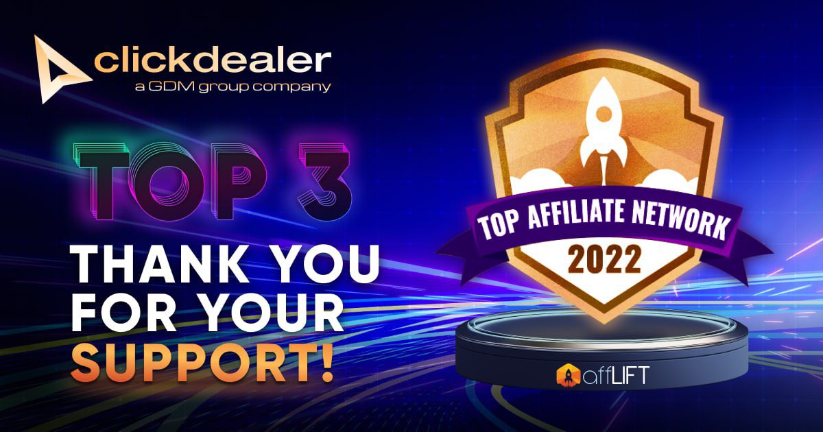 click_dealer's tweet image. Being counted among 𝐭𝐡𝐞 𝐭𝐨𝐩 𝟑 #𝐚𝐟𝐟𝐢𝐥𝐢𝐚𝐭𝐞 𝐧𝐞𝐭𝐰𝐨𝐫𝐤𝐬 𝐨𝐟 𝟐𝟎𝟐𝟐 is 𝘢 𝘮𝘦𝘢𝘯𝘪𝘯𝘨𝘧𝘶𝘭 𝘢𝘤𝘤𝘰𝘭𝘢𝘥𝘦 𝘵𝘰 𝘶𝘴. 
𝐖𝐞 𝐚𝐩𝐩𝐫𝐞𝐜𝐢𝐚𝐭𝐞 𝐭𝐡𝐞 𝐫𝐞𝐜𝐨𝐠𝐧𝐢𝐭𝐢𝐨𝐧 and look forward to next year&apos;s Peak Awards by @affLIFT.
#topnetwork #PeakAwards