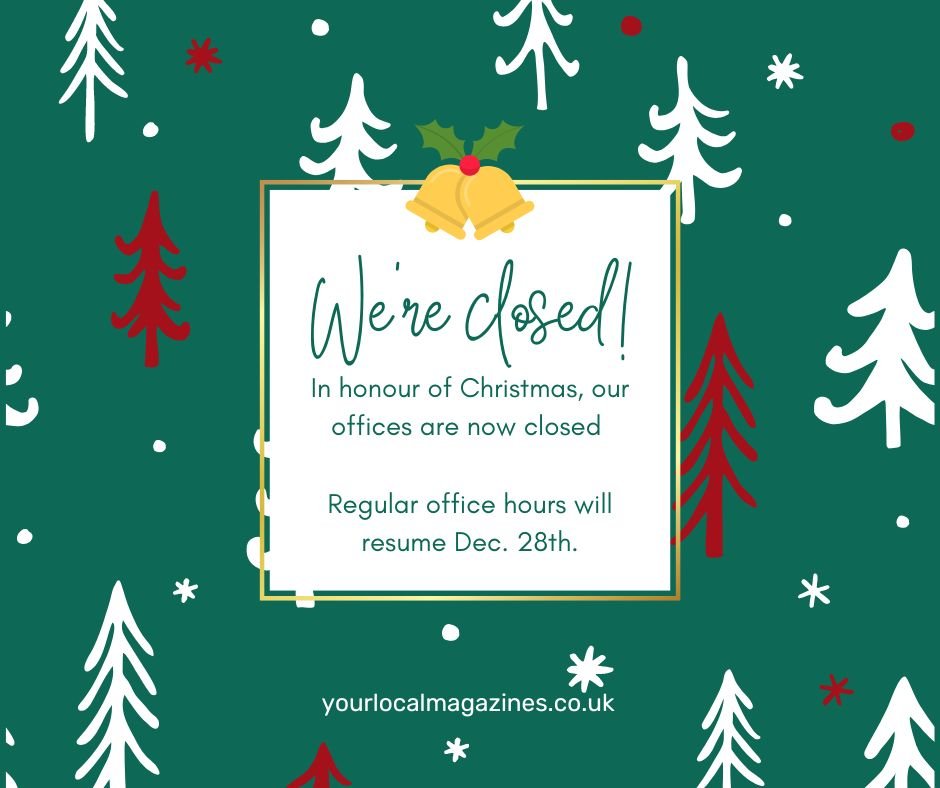 Merry Christmas. 🎄 
Please email sarah.crown@innovatemedia.co.uk with any enquiries and we will get back to you as soon as possible. 
#local #christmas2022