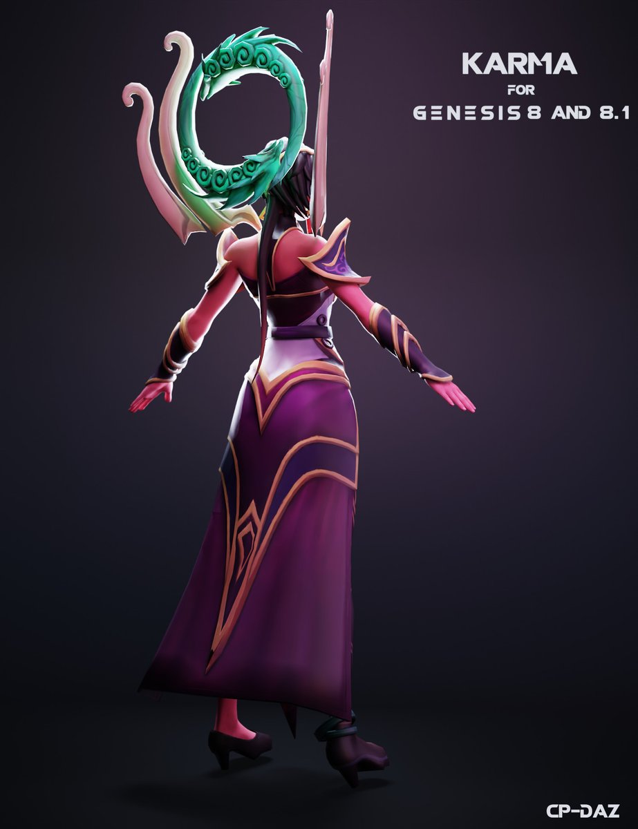 Karma For Genesis 8 and 8.1 Female Done

Converted to Daz Studio by me, credits would be appreciated!

DL
patreon.com/cpdazart

#Karma #LeagueOfLegends #DAZ3D #G8F #character 
#DazStudio #daz