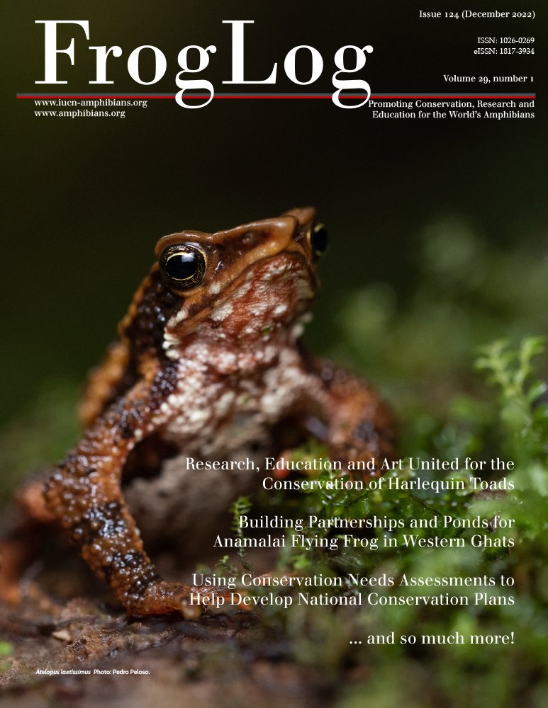 FrogLog, the world’s #1 amphibian conservation digital magazine, is now online!

Take a look at this latest issue and catch up on the main highlights from the world of #amphibian #conservation in 2022: bit.ly/3FIOFy4