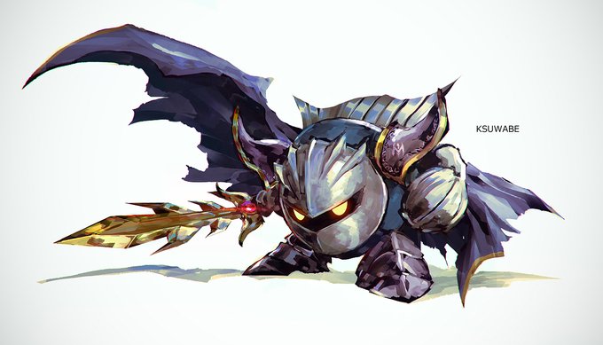「meta knight holding weapon」Fan Art(Latest)