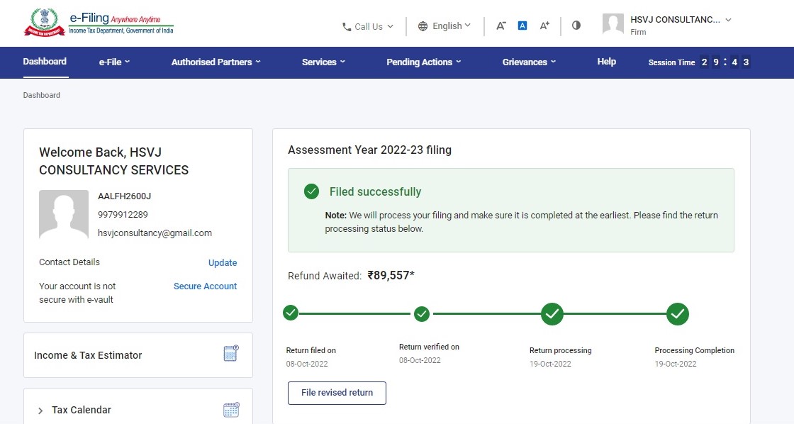 jainil27's tweet photo. @IncomeTaxIndia @FinMinIndia @PMOIndia Why there is no time limit to issue refund under income tax is defined? if not done, penalty on govt , paying interest @ 6% and refunds are not received till months, ITR processed on 19/10 and YET NO REFUND RECEIVED #timelineonlyfortaxpayers https://t.co/4uimH3lClj