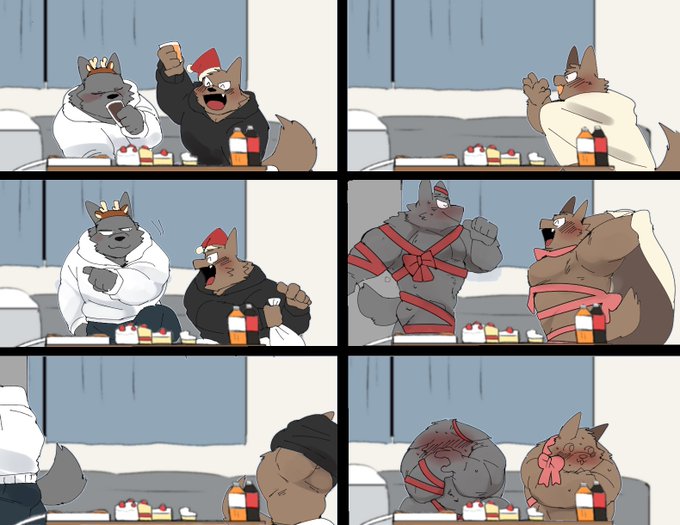 多分去年?描いた漫画が元ネタでした🐶 