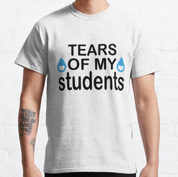 shitbob17's tweet photo. Tears of my Students Funny T-Shirt
Available Here: https://t.co/IITNk8tN7w

#tears  #Students #funny #cute #zazzle #tshirt #designer #designtwitter https://t.co/lBAqOJ5PH3