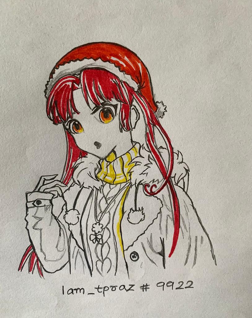 iam_tpraz's tweet photo. MY 3 steps Hand Drawing for @DigiDaigaku @gabrielleydon  
I hope you guys love it https://t.co/fH9xH8RDxN