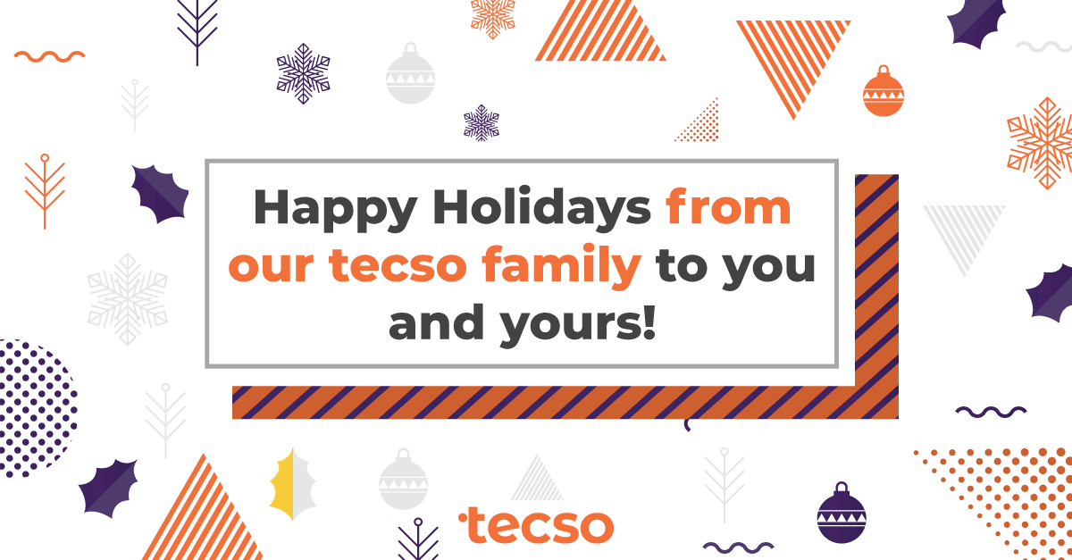 tecsocoop's tweet photo. From the entire tecsean family, we wish you a happy holiday season 🥂🎅.
Nuestros mejores deseos para estas fiestas de parte de toda la familia tecseana 🥂🎅.
#felicesfiestas #happyholidays #tecso #seasonsgreetings https://t.co/y16p9MzMQg