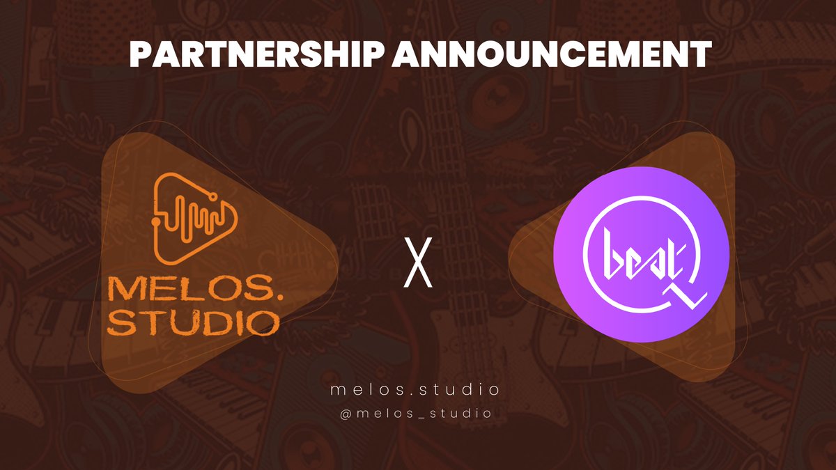 We are thrilled to announce our partnership with 
<a href="/BeatqOfficial/">BeatQ_Official</a>🎄 
 
BeatQ is a Metaverse rhythmic movement studio which allows you to control 3D Avatars (NFTs) with your movements in real time to dance and exercise to your favorite music🎸

#RockinWithMelos #MusicNFT #GameFi🎧