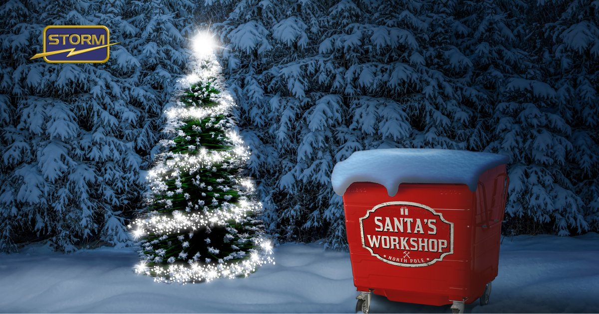 Merry Christmas from everybody at Storm! Have a wonderful festive season, and we hope you get a bin-load of presents!

#MerryChristmas #Christmas