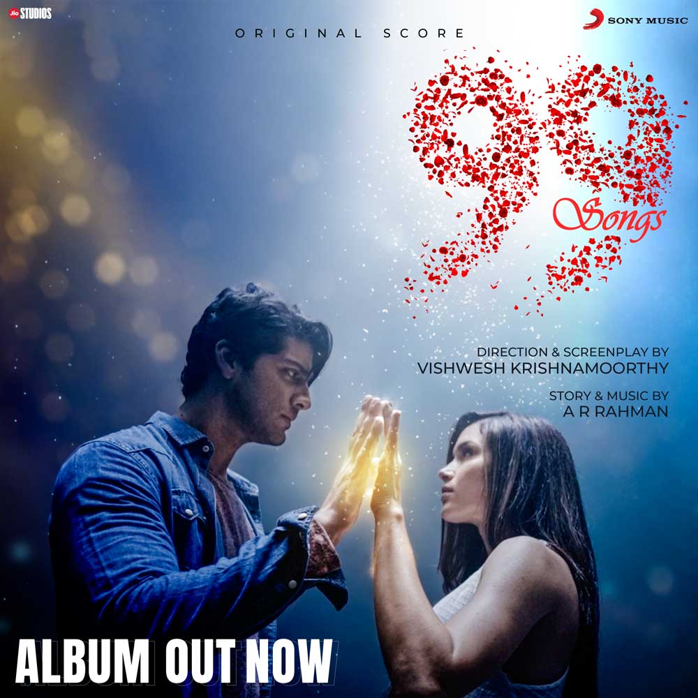 The music that will touch every string of your heart ❤️ 🎶 #99Songs background score full album out now. SMI.lnk.to/99Songs-Origin… @arrahman @itsEhanBhat #EdilsyVargas #VishweshKrishnamurthy @jiostudios @JioCinema #ARRahman #EhanBhat #BackgroundScore