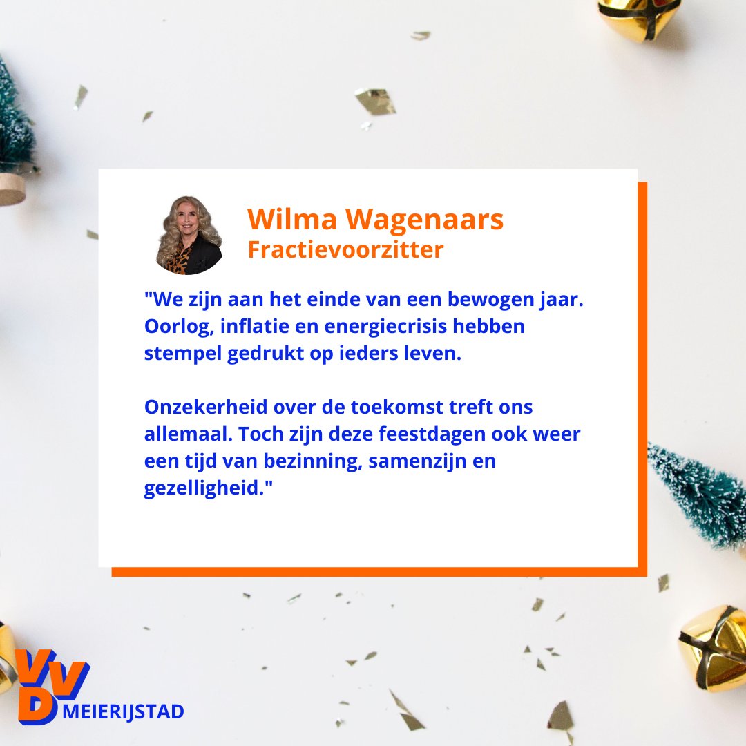 𝐊𝐞𝐫𝐬𝐭𝐛𝐨𝐨𝐝𝐬𝐜𝐡𝐚𝐩 𝐕𝐕𝐃 𝐌𝐞𝐢𝐞𝐫𝐢𝐣𝐬𝐭𝐚𝐝

Op Facebook en Instagram is een kerstboodschap te lezen van onze fractievoorzitter Wilma Wagenaars.
Zie vooral onze kanalen om het te lezen!