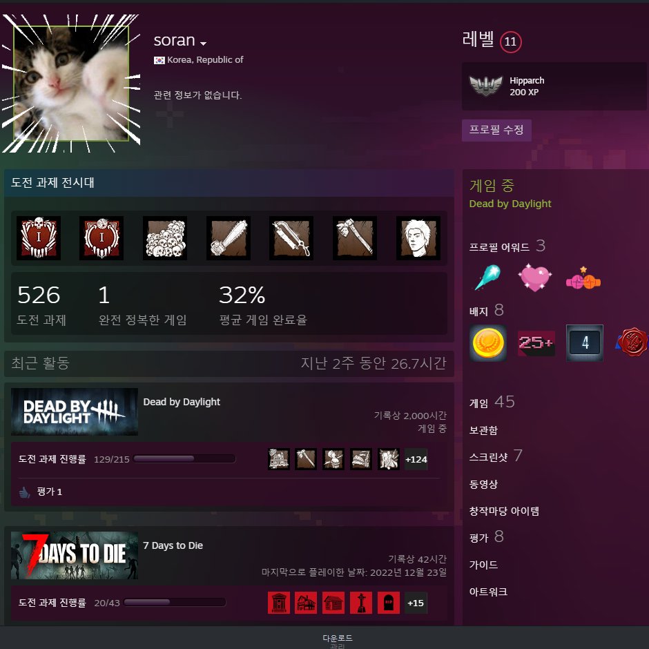 드디어 2천시간을 채운 . . .