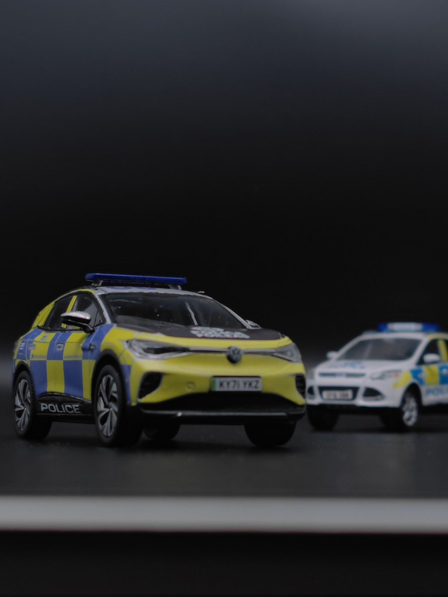 blue_code3's tweet image. 1/43 Police Scotland VW ID.4