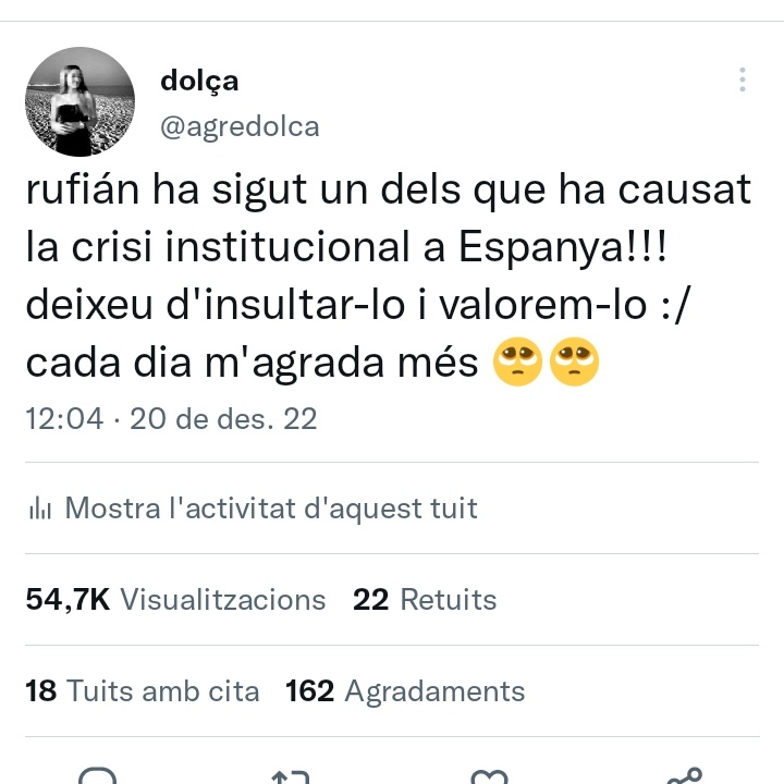 quasi 55.000 persones van veure el meu tuit, em sento famosa😍