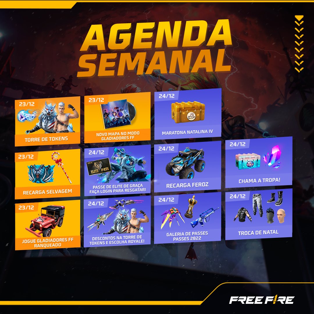 Garena Free Fire - Se liga aí, tropa, que tem novidade chegando no