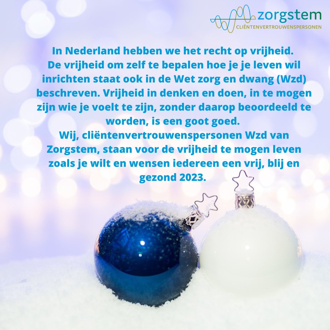 Zorgstem cliëntenvertrouwenspersonen (CVP Wzd) tweet media