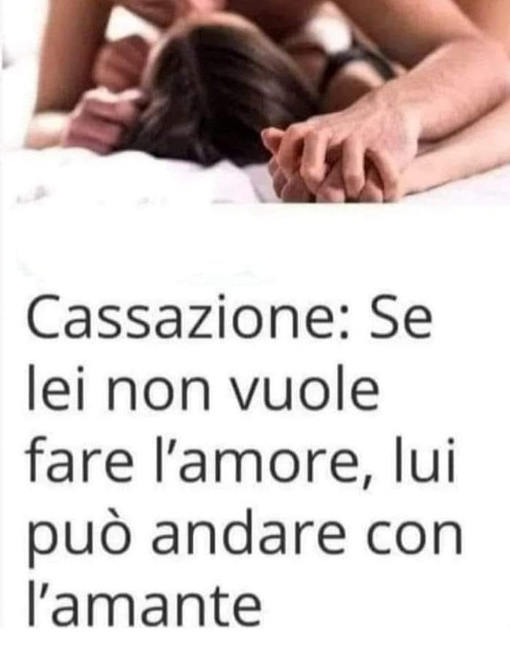 Giusirubino1977's tweet photo. Uomini!!!!!
Una bella notizia per voi!!!😁😂😂 https://t.co/YPsveMMhYN