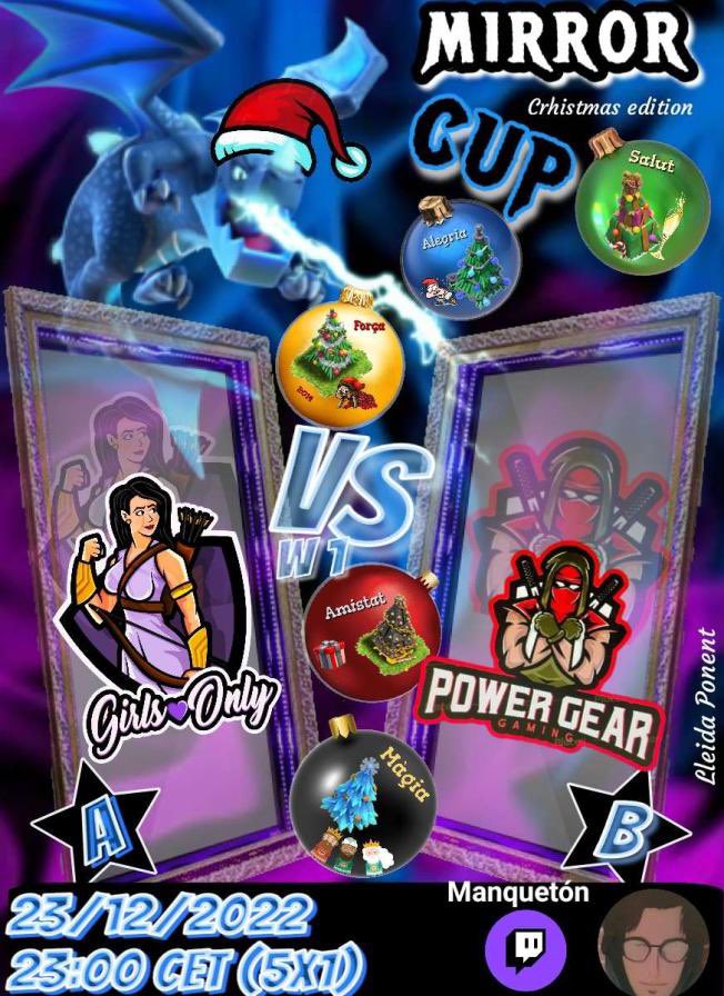 Manqueton (@manqueton) on Twitter photo Hoy volvemos a los directos. Sigo jodido. Pero hoy tenemos mirror cup!!!
<a href="/GirlsOnlyCOC/">☪️✨GíRLš❤️ÓŃLY♡🎀💄</a> vs @PowerGearOP lets gooooo en twitch.tv/manqueton Hoy volvemos a los directos. Sigo jodido. Pero hoy tenemos mirror cup!!!
<a href="/GirlsOnlyCOC/">☪️✨GíRLš❤️ÓŃLY♡🎀💄</a> vs @PowerGearOP lets gooooo en twitch.tv/manqueton