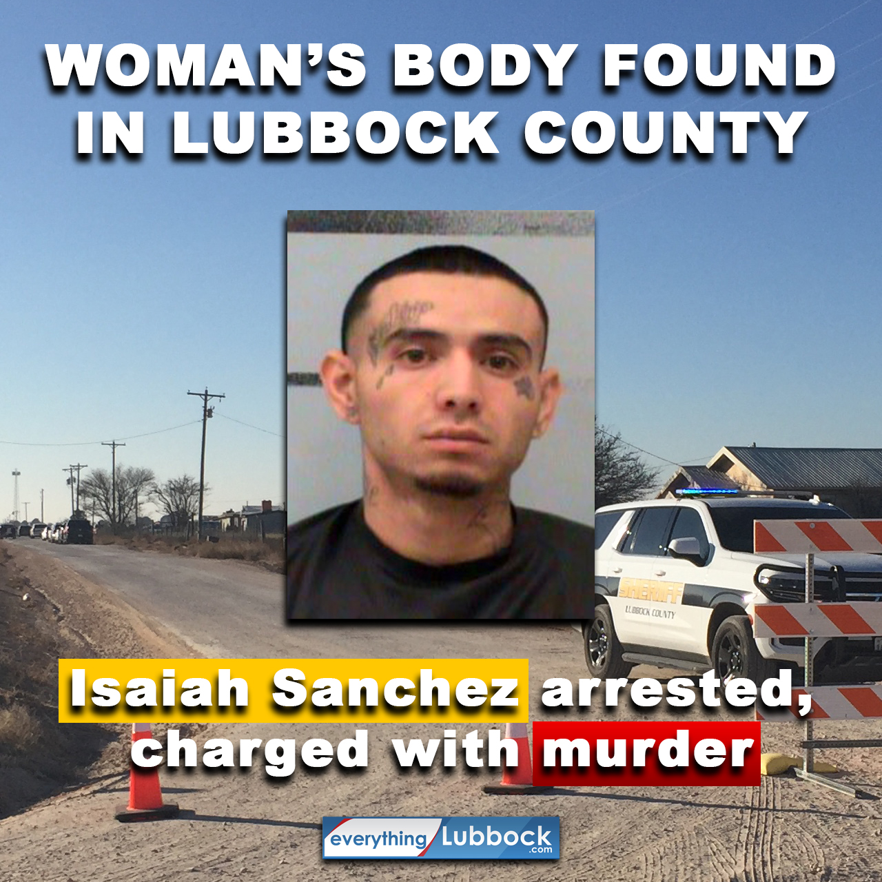 KAMC News on Twitter "Isaiah Sanchez, 24, was arrested in Lubbock and