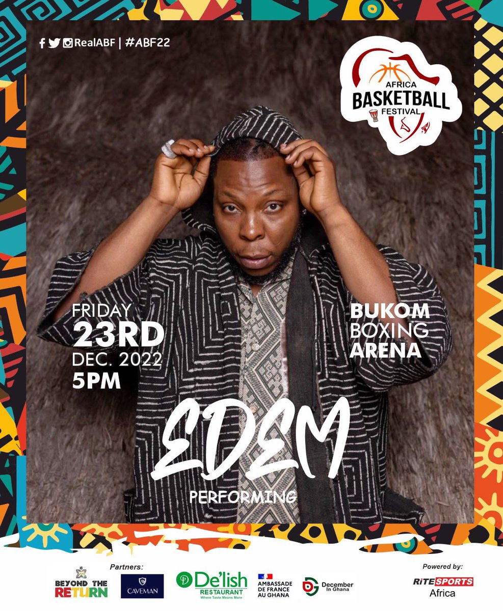 thebrandgis's tweet photo. @iamedem Bhobu gonna be Here tonight .... just come in your numbers and let's support Edem, Fashion, Music 🎶 and Basketball 🏀 #ABF22 https://t.co/UjORfgrWFE