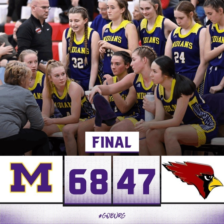 McburgAthletics's tweet photo. Indians move to 8-3 with a big win over New Bremen!

Double Figures
MECH: O. Skillings 13, D. Schipfer 20, 
A. DeLong 21
NB: Nelson 12, Pape 13

JV Results
MECH 43 | NB 26

Double Figures: T. Heizer 15, C. Rodgers 14 https://t.co/00zu79T6o5