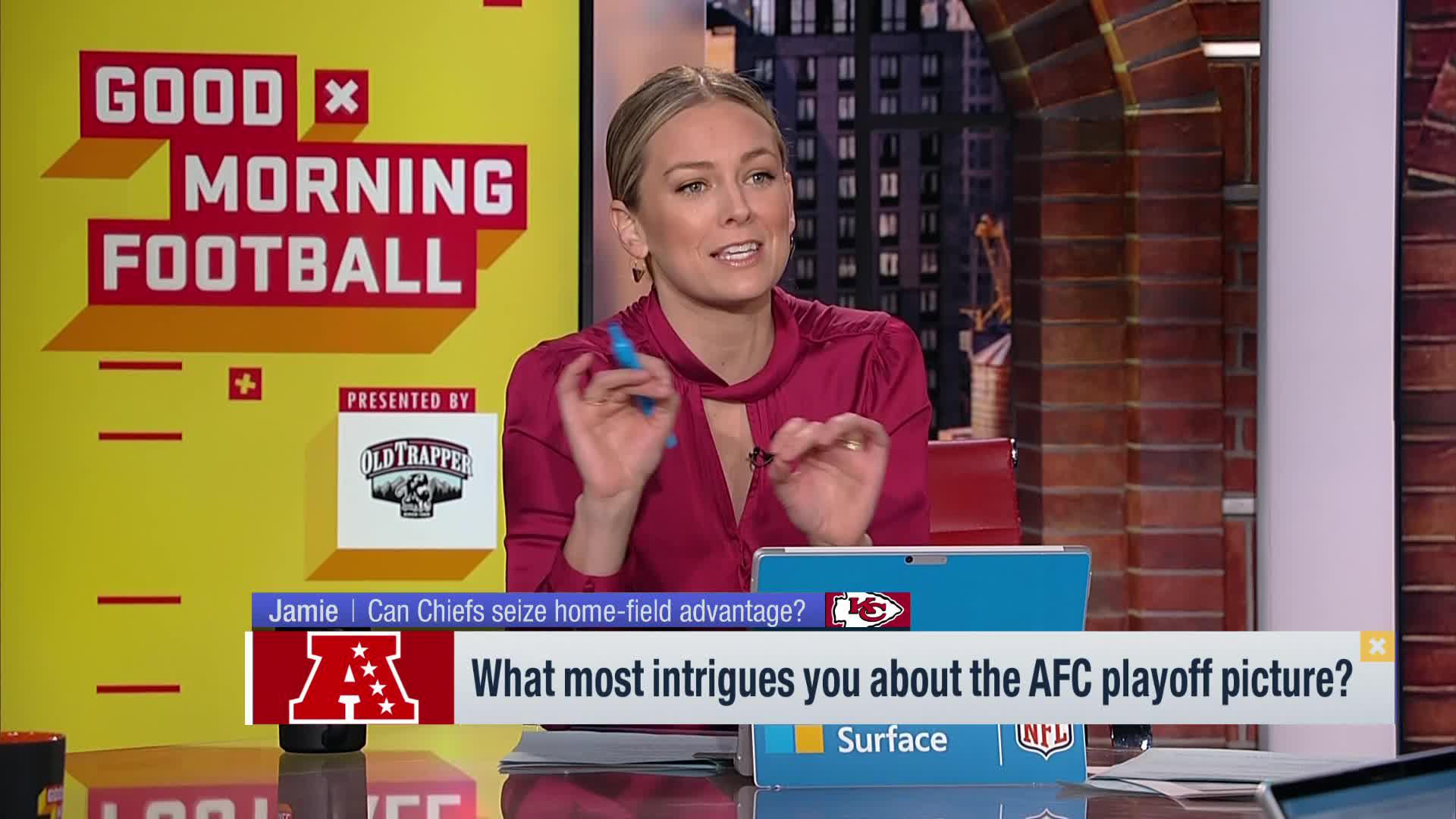 Good Morning Football on X: .@JamieErdahl's AFC playoff picture does  