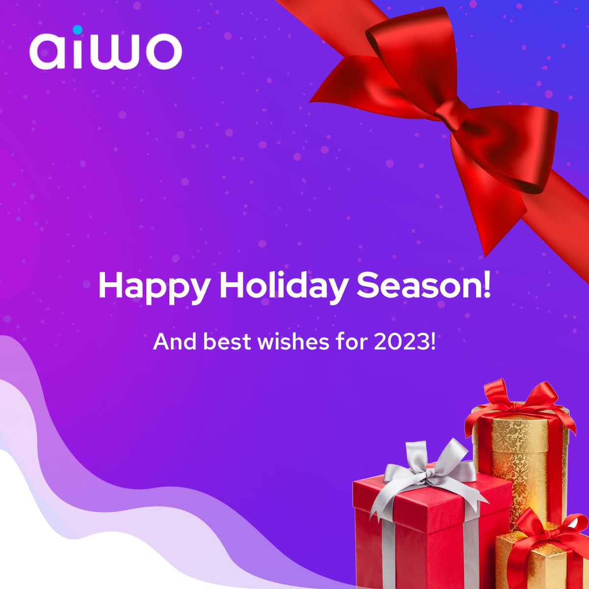 Happy Holidays from everyone at Aiwo! 
#SeasonsGreetings #CX #startlistening