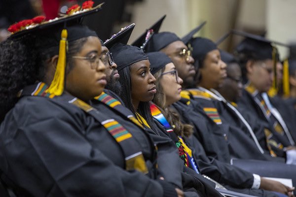 PresBreaux's tweet image. Thanks @Univ_System_MD Board of Regents Chair Linda Gooden for joining the celebration of @bowiestate Bowie Bold graduates yesterday for the 2022 Winter Commencement. More images from the ceremony on our BSU website bsu.smugmug.com/Events/2022/20…