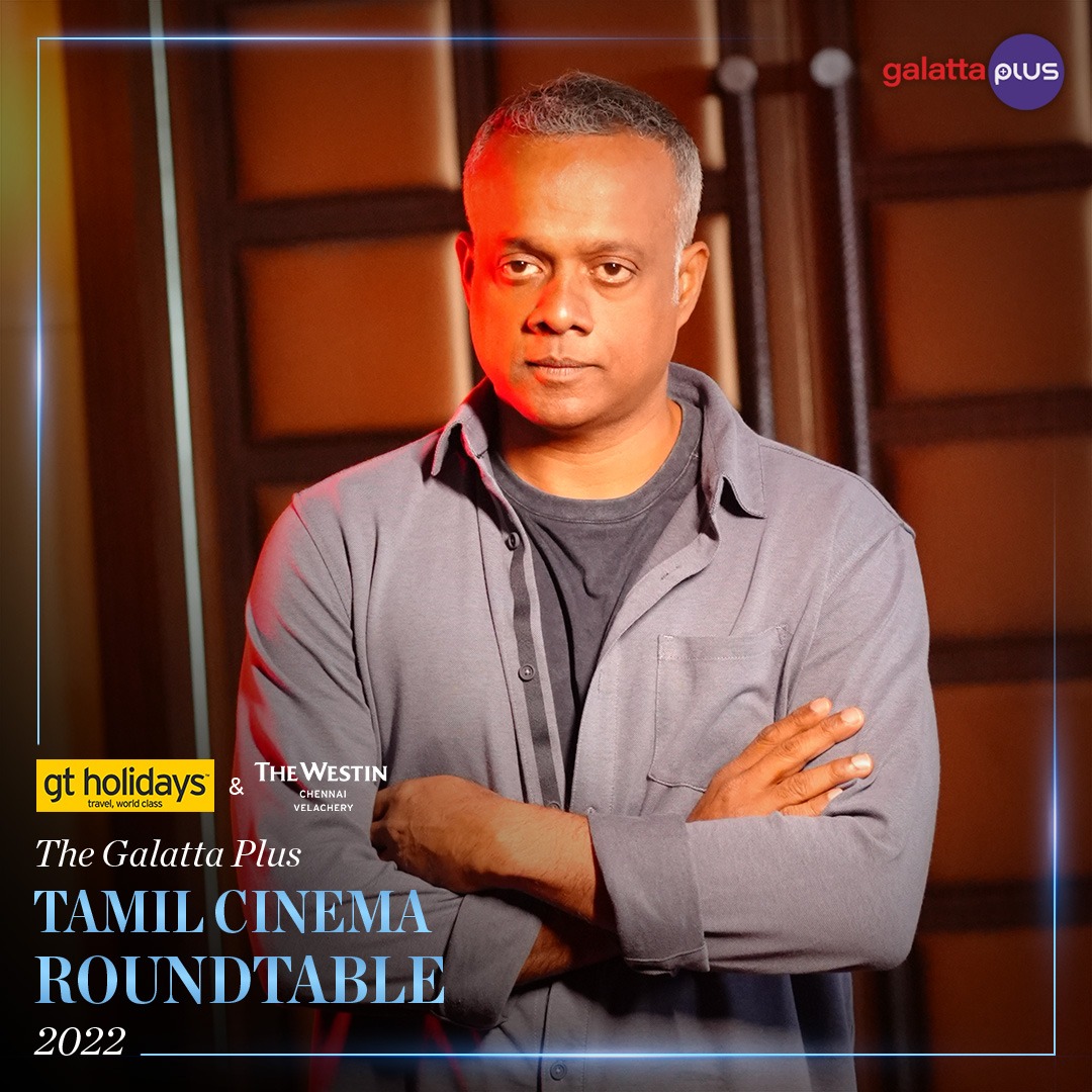 galattadotcom's tweet photo. GRIT and GLORY - the best way to describe @menongautham🎬💯

@baradwajrangan @galattaplusoffl @WestinChennai @TravelGTH 
#YearEnder #TheRoundTableSeason #GalattaPlusTamilCinemaRoundtable
#GalattaPlusRoundTable2022 #GalattaPlusTamilRoundTable
#TheGalattaPlusTamilCinemaRoundTable https://t.co/9TOZpEBPBg