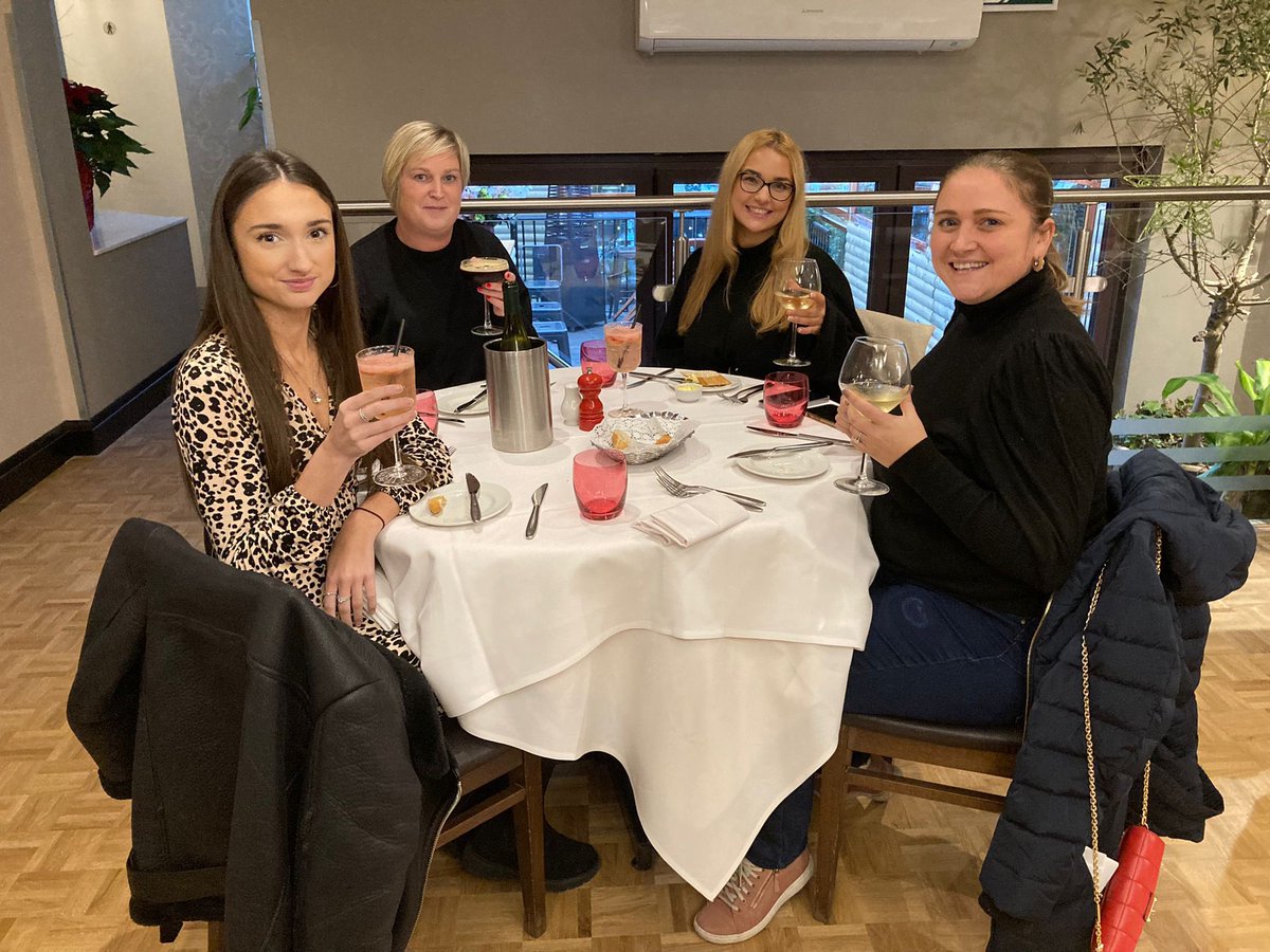 Our Christmas lunch yesterday evening 🎄