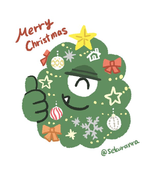 クリスマスバージョンサム。黒目がギュンとなってるのは好み故です。 