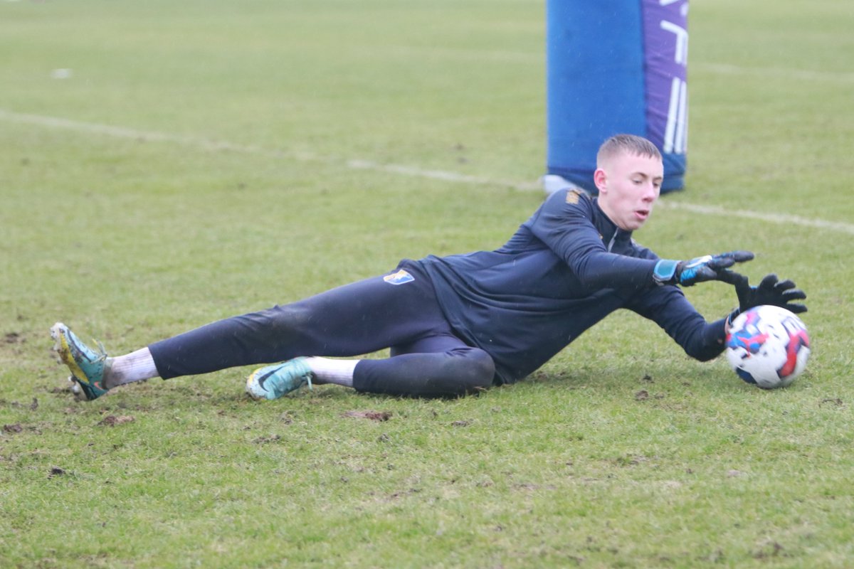 MTFCAcademy's tweet photo. πͺ 13-year-old Freddie Marson and 16-year-old Harrison Leech were involved in today's first-team training session.
π Keep up the hard work, lads! https://t.co/lmntB950du