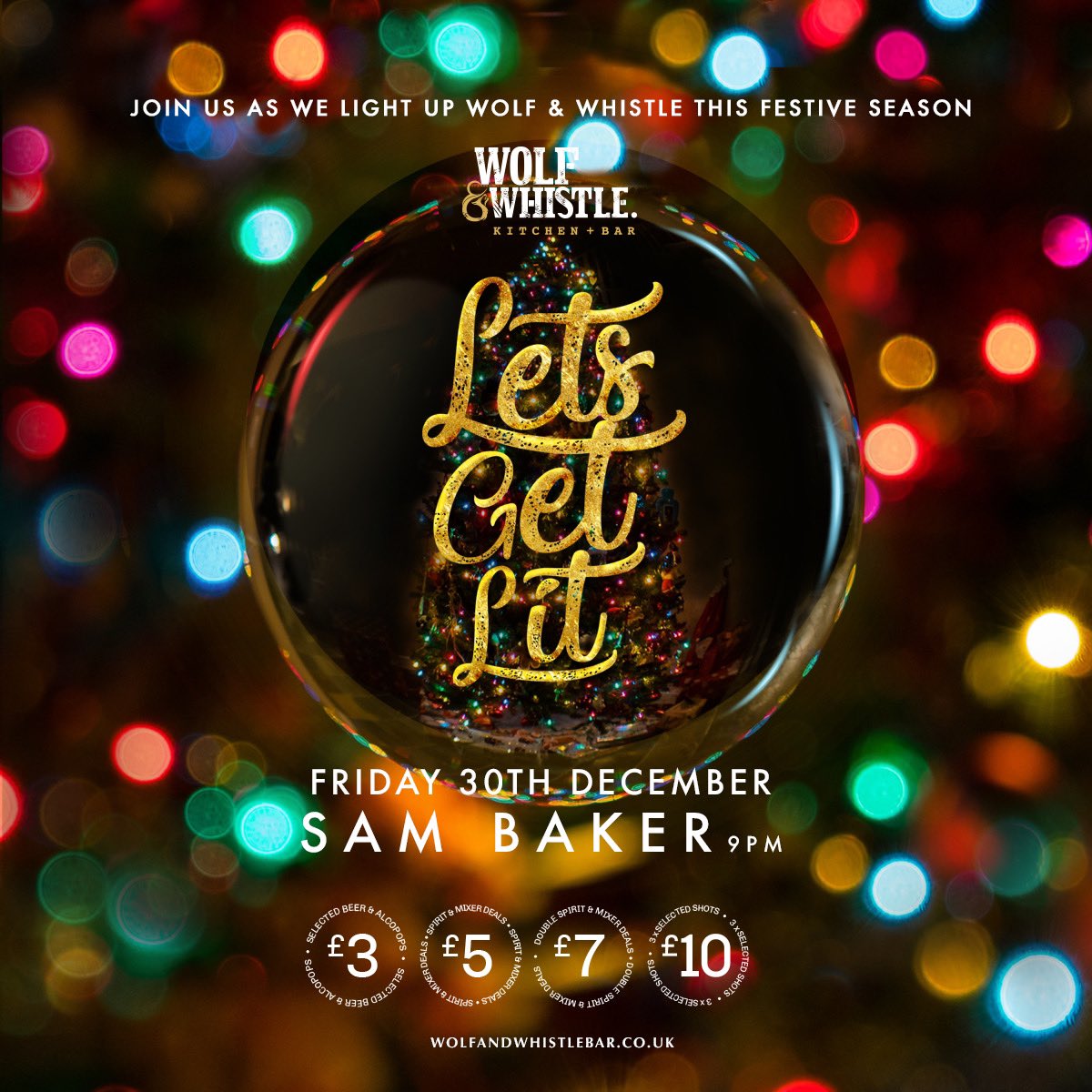 𝓛𝓮𝓽’𝓼 𝓖𝓮𝓽 𝓛𝓲𝓽! 🎄
It’s our Xmas Party tonight - Exclusive drink promos all night!
