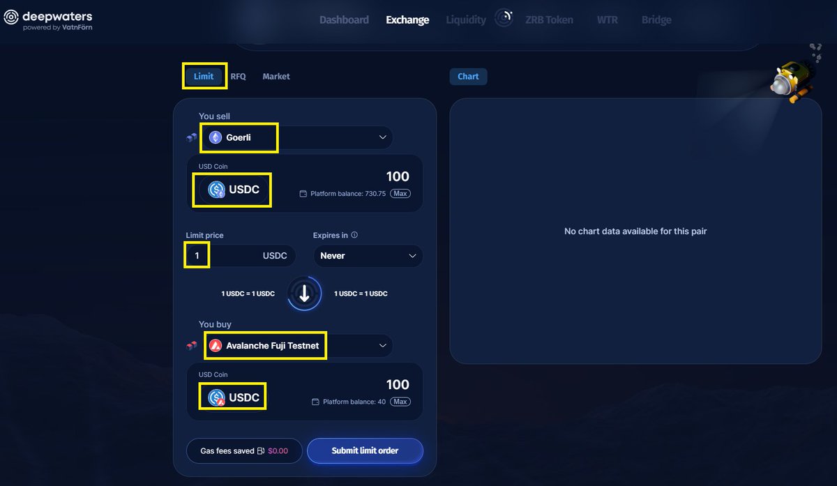 Let's Try Deepwaters Testnet 🧿 @deepwatersxyz is a fusion of ...