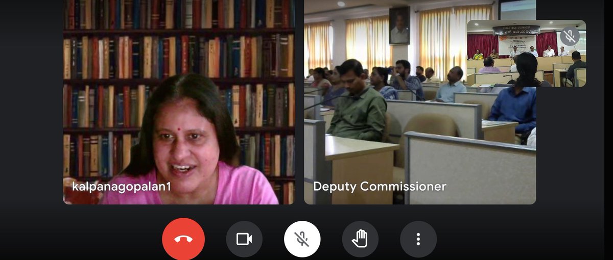 dcudupi's tweet photo. A District level workshop was arranged on 23rd Dec 2022 as a part of Good Governance week from 19th to 23rd Dec 2022. Honourable Senior IAS Officer (Rtd.) Dr Kalpana Gopalan, the first Deputy Commissioner of the Udupi district, participated virtually and inaugurated the workshop. https://t.co/2kBVhR4RCF
